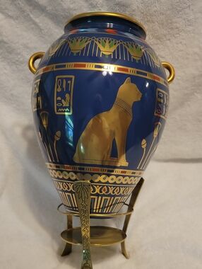 Franklin Mint The Golden Case Of Bast